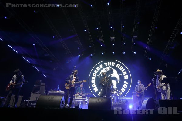 THE BRIAN JONESTOWN MASSACRE - 2023-07-07 - SIX-FOURS-LES-PLAGE  - Scene La Plage - Anton Newcombe - Joel Gion